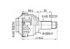 CV Joint Kit:BM-X5RR