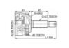 CV Joint Kit:HY-TUCA48