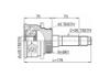 CV Joint Kit:MA-B25A44