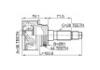 CV Joint Kit:MA-BT50A44