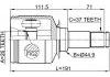 CV Joint Kit:MEIN-164FLH